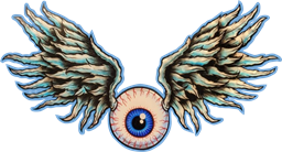 Show details for Lunchbox Holographic Flying Eye Sticker Picture of Lunchbox Holographic Flying Eye Sticker